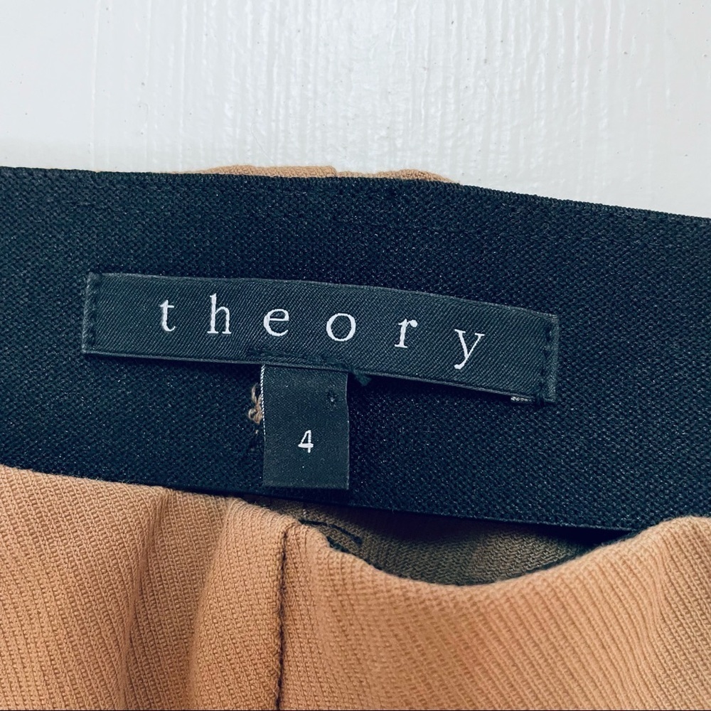 Theory Women's Skinny Jeans in Tan - Picture 8 of 10